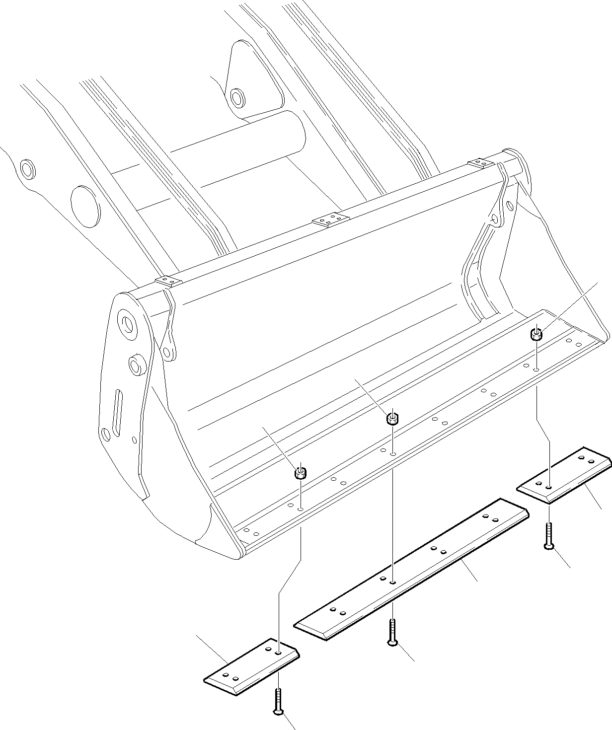 Part 17. BLADE FOR BUCKET 4 IN 1 [7085]