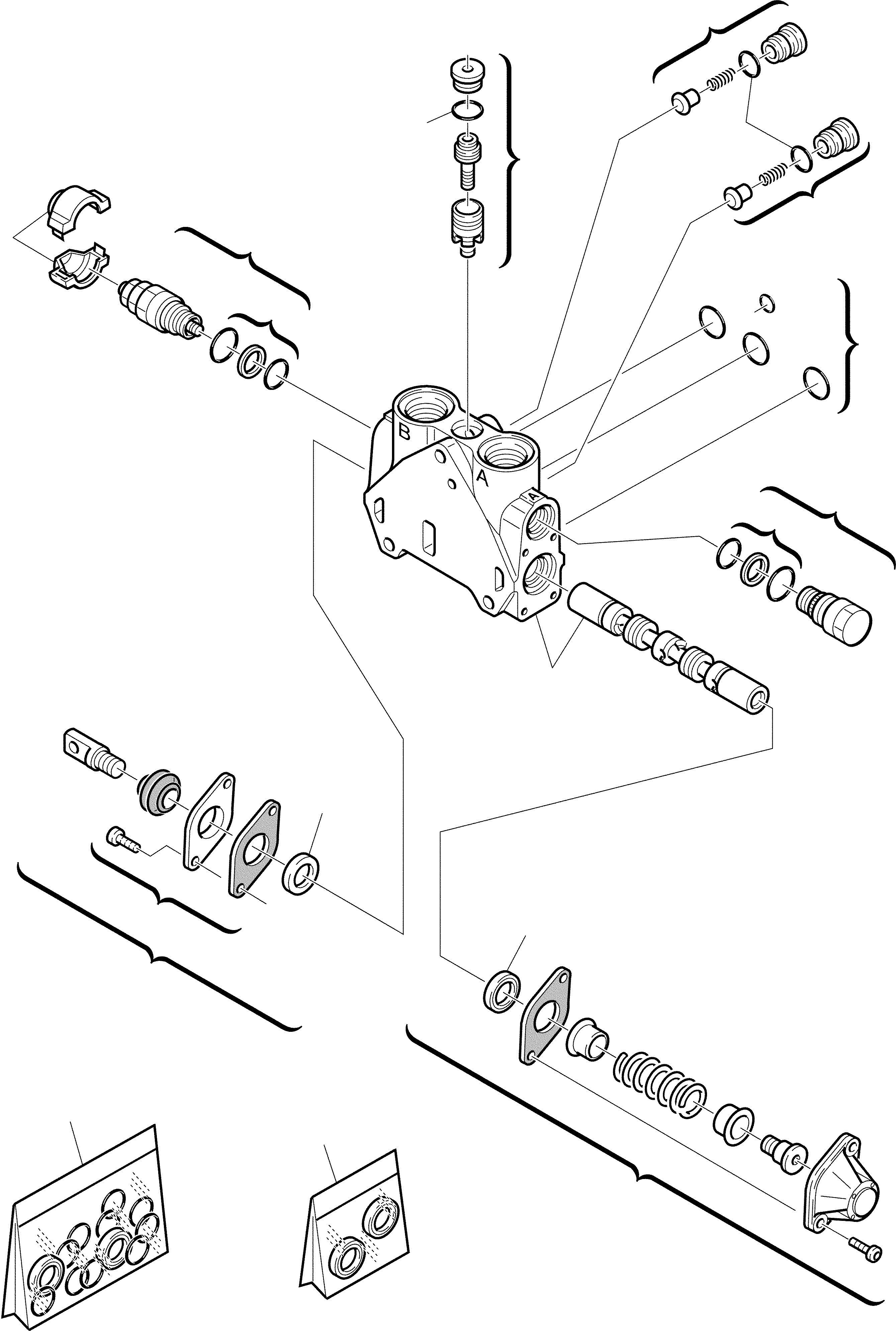 Part 26. BACKHOE CONTROL VALVE (6/8) [6195]