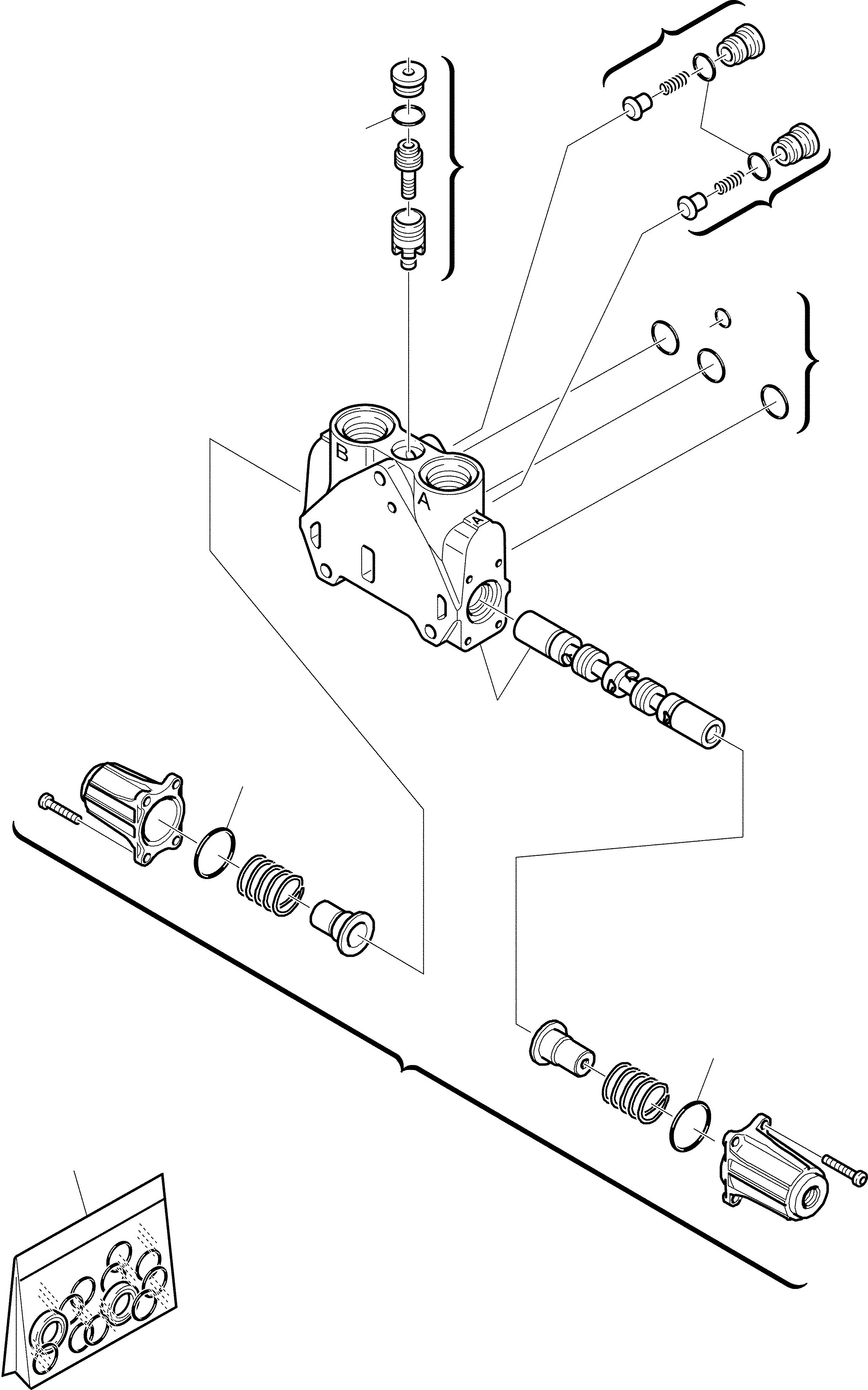 Part 40. BACKHOE CONTROL VALVE (WITH PPC) (OPTIONAL) (5/8) [6275]