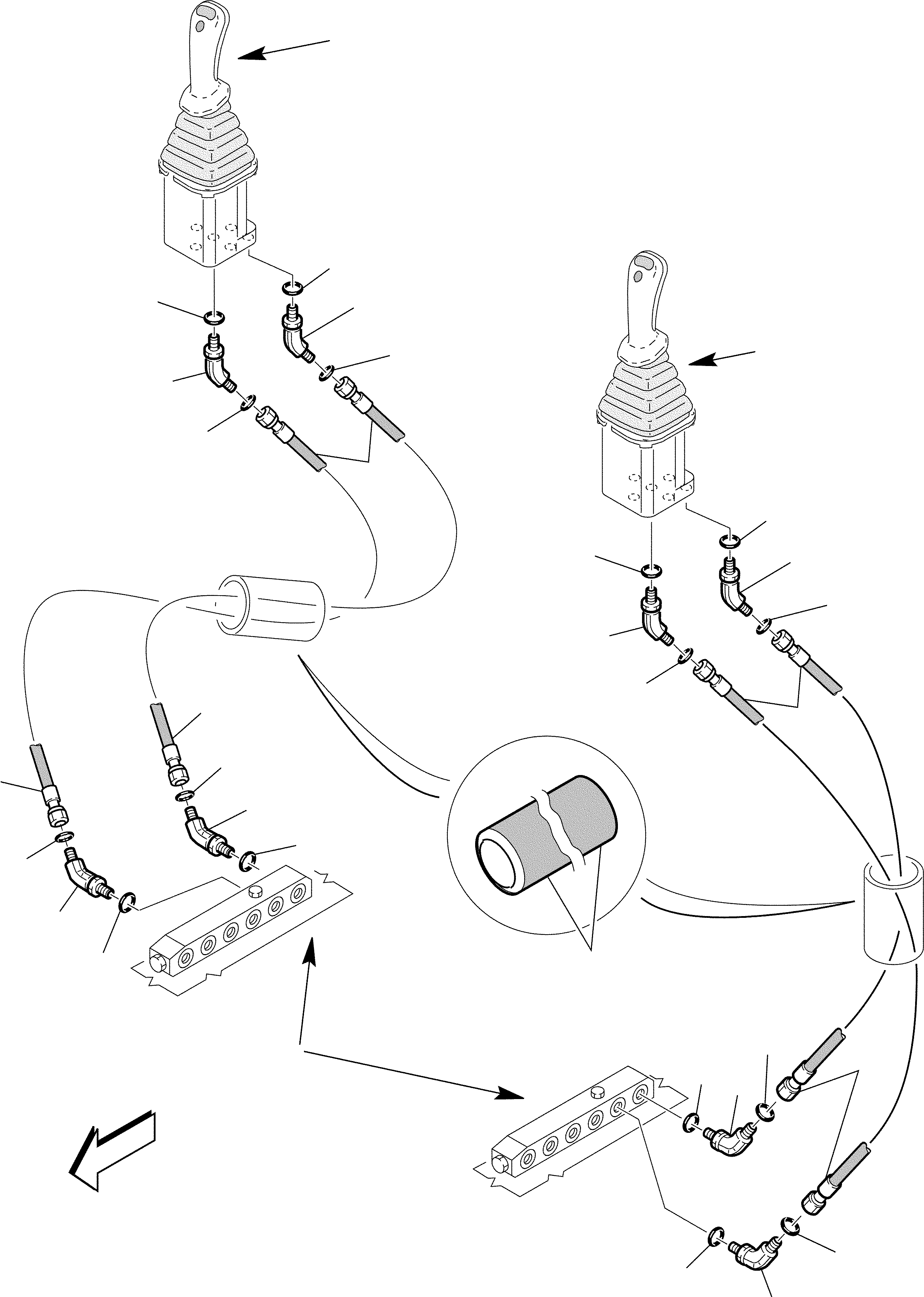 Part 63. DELIVERY - DISCHARGE HYDRAULIC PIPING (WITH PPC) (OPTIONAL) (3/3) [6390]