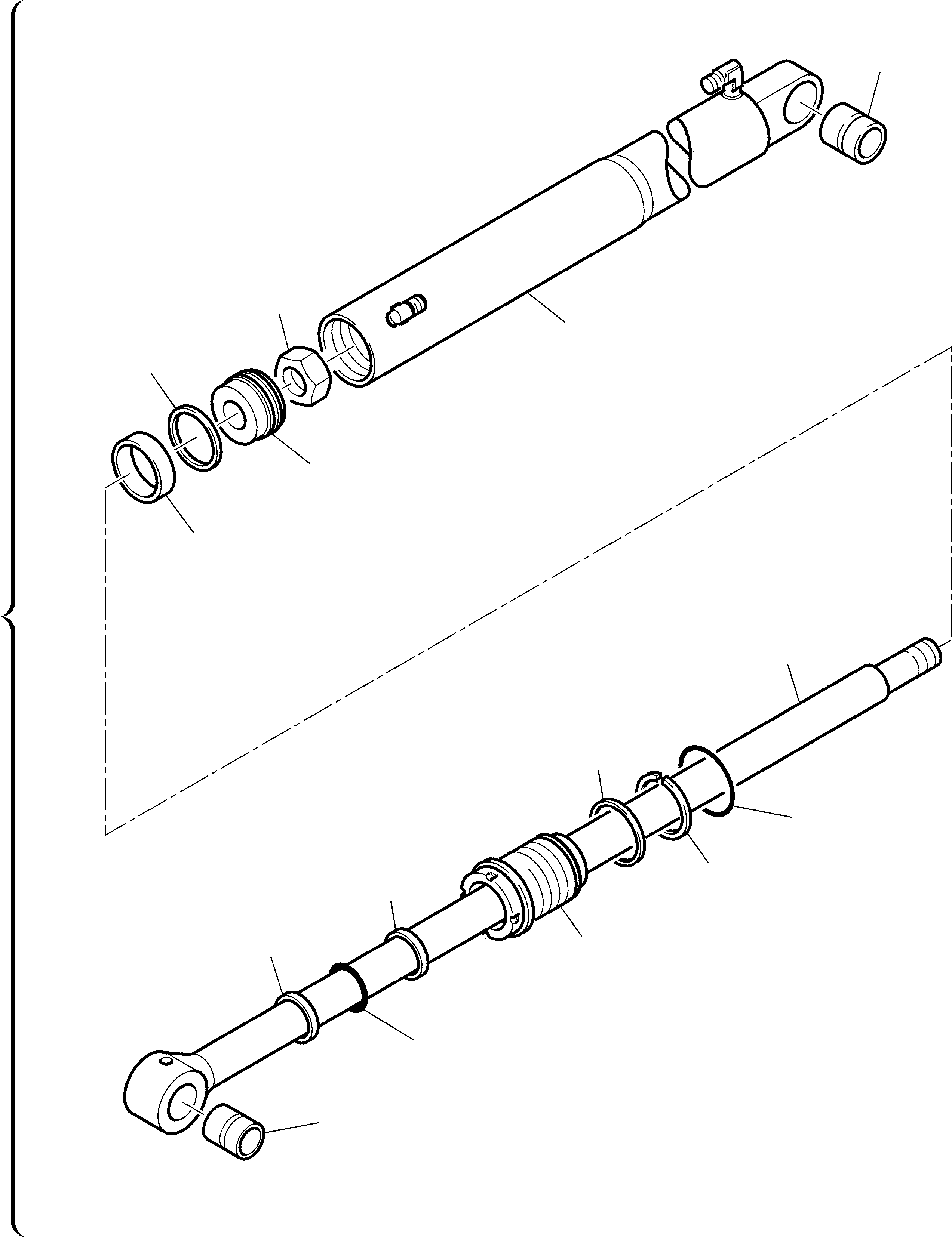 Part 2. RIGHT SHOVEL LIFTING CYLINDER [7010]