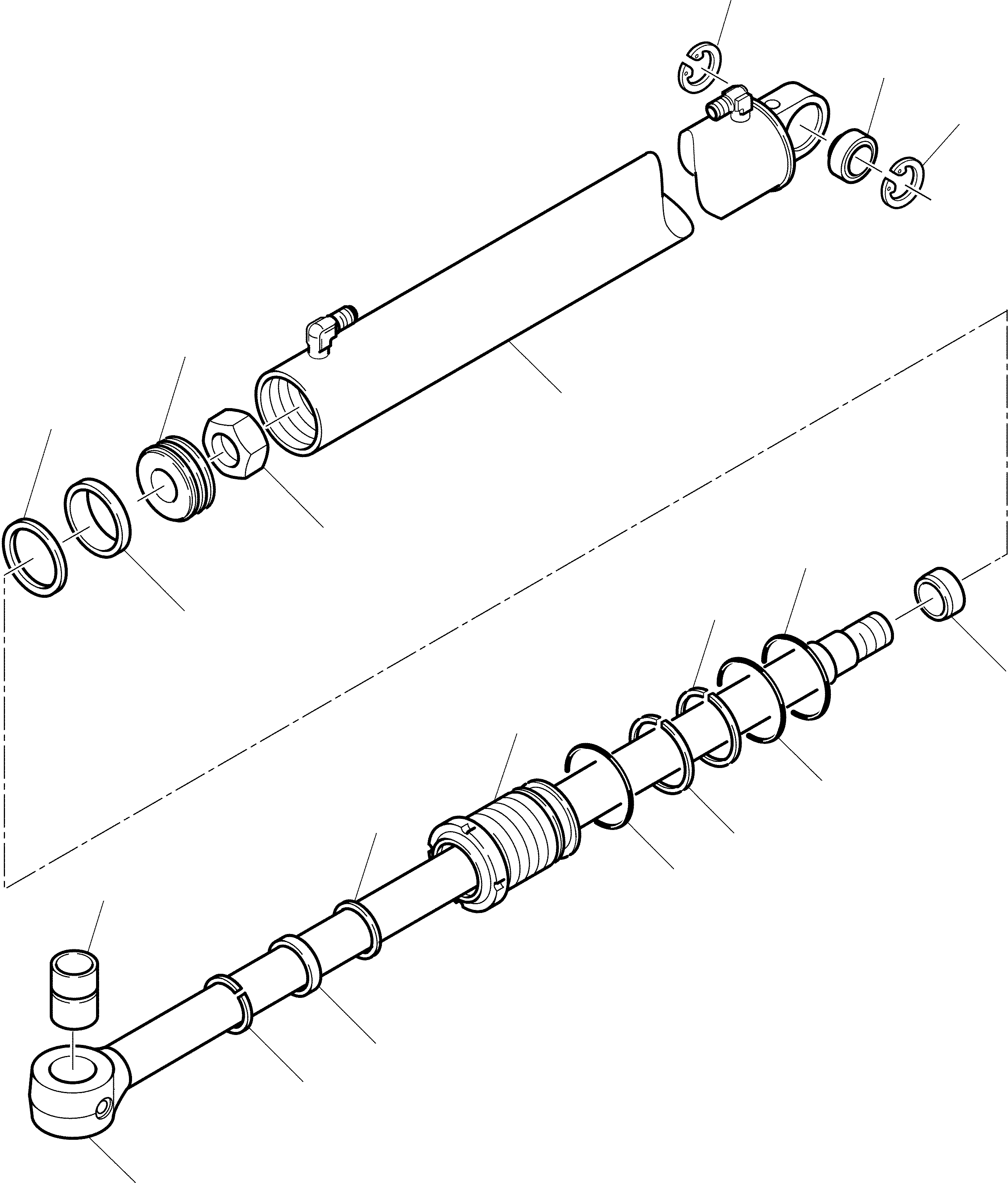 Part 30. ARM CYLINDER (FOR SIDE DIGGING BOOM) [7420]