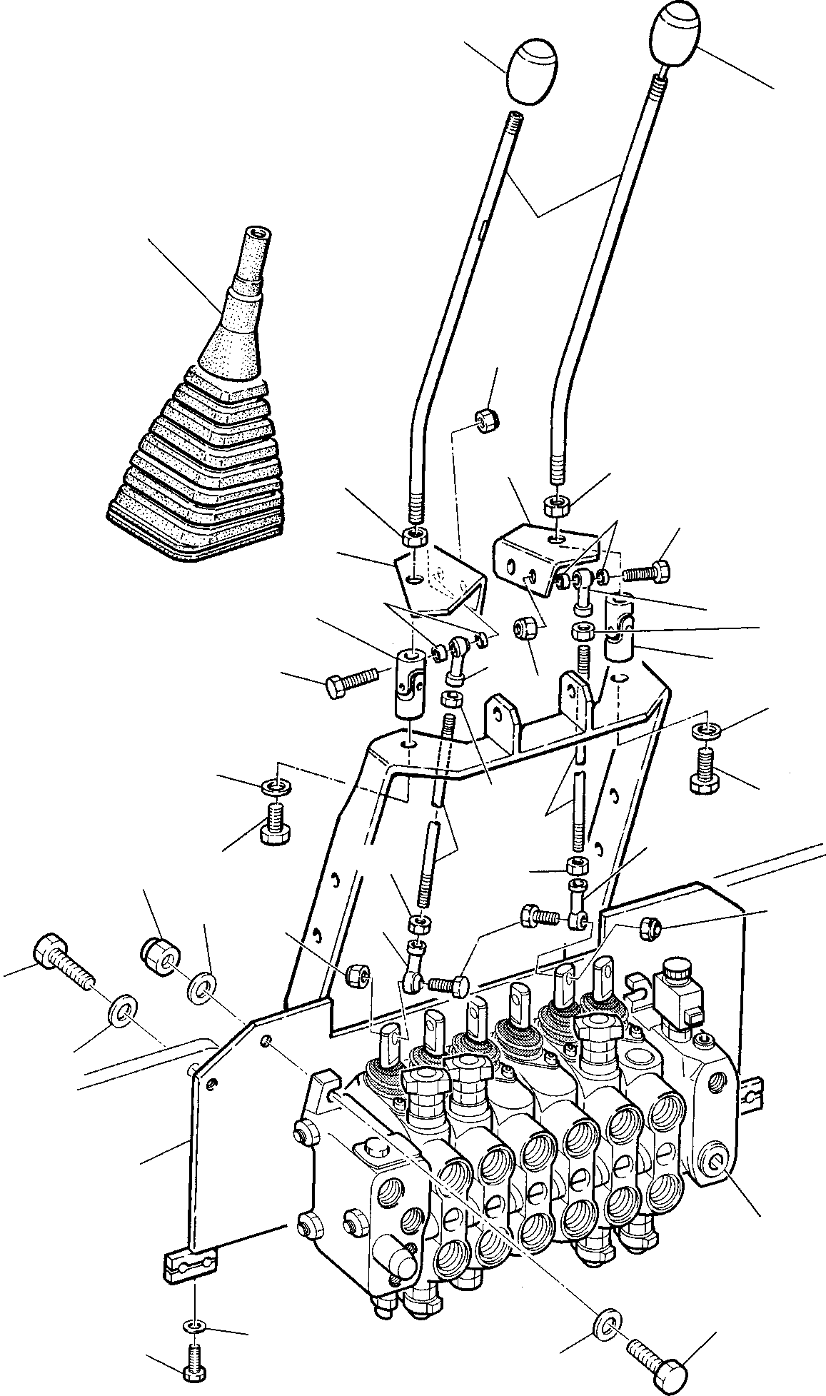 Part 6. BACKHOE CONTROL LEVERS [4400]