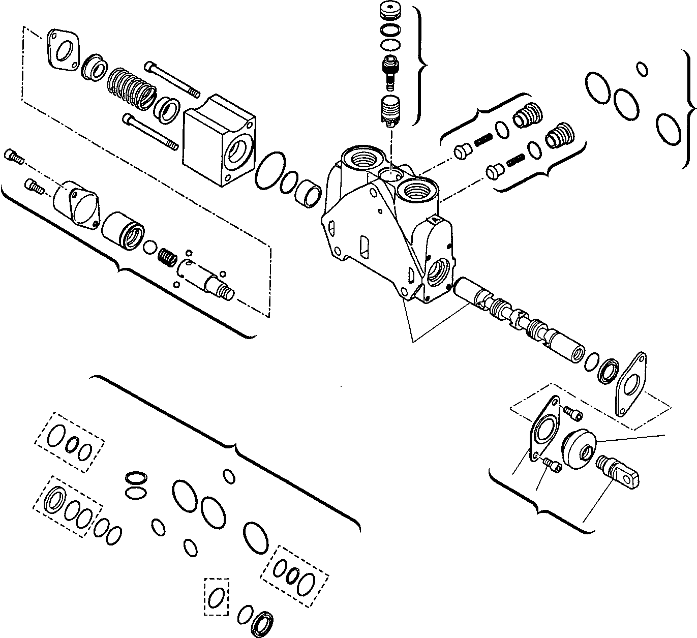 Part 15. SHOVEL CONTROL VALVE (FOR BUCKET 4 IN 1) (3/5) [6270]