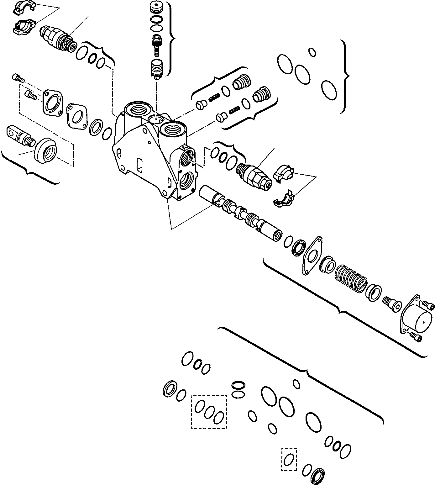 Part 21. BACKHOE CONTROL VALVE (3/8) [6300]