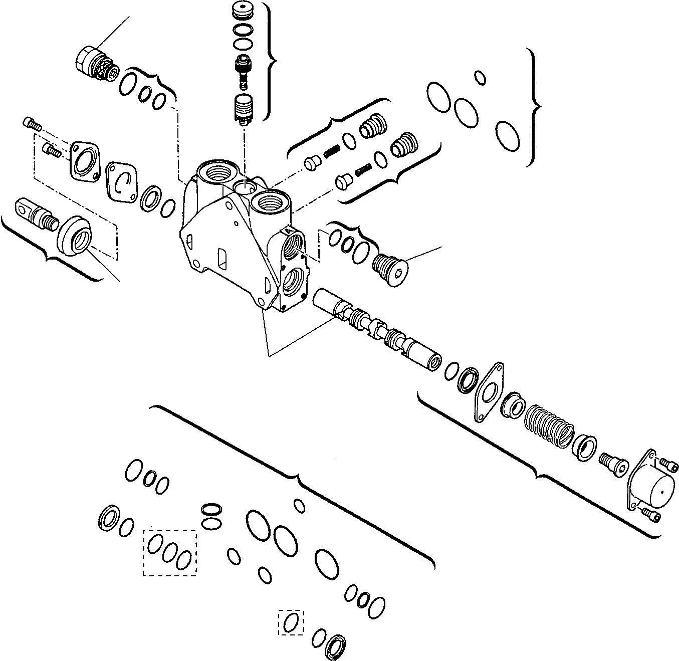 Part 30. BACKHOE CONTROL VALVE (FOR TELESCOPIC) [6365]