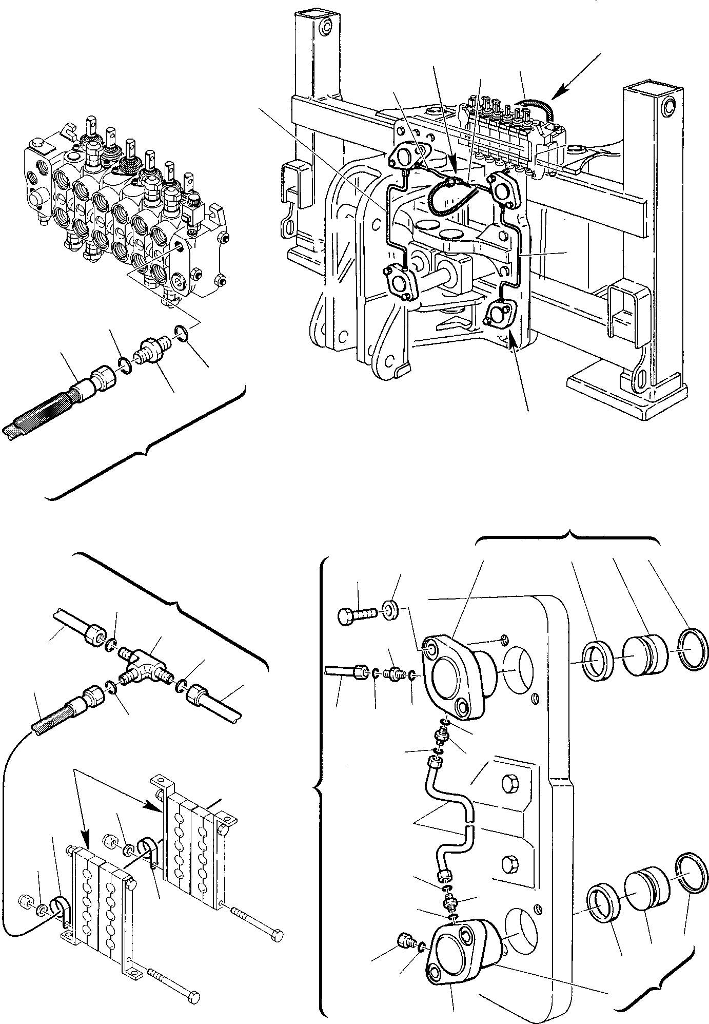 Part 56. HYDRAULIC PIPING (LOCKER CYLINDER LINE) [6710]